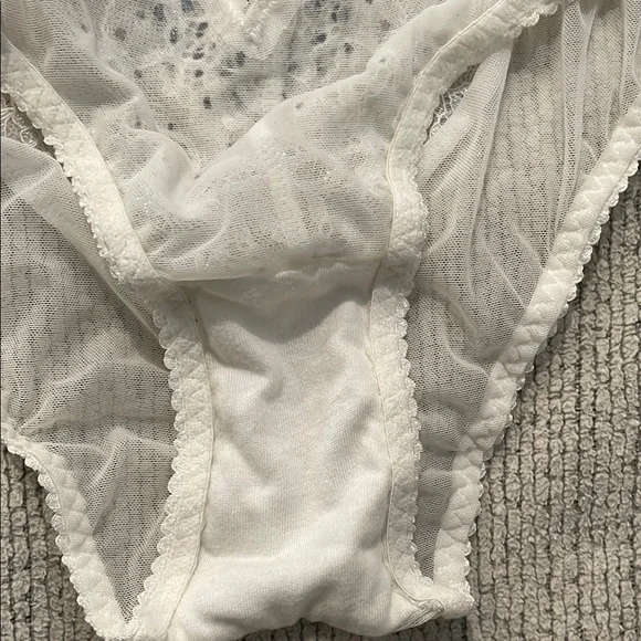 Brand new Victoria's Secret White Lace Panties - Picture 4 of 5